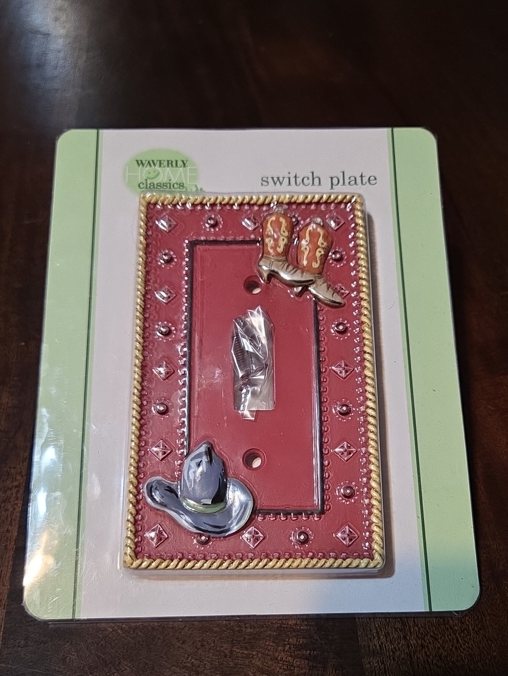 💚3 For $15💚Red Western Decorative Switch Plate